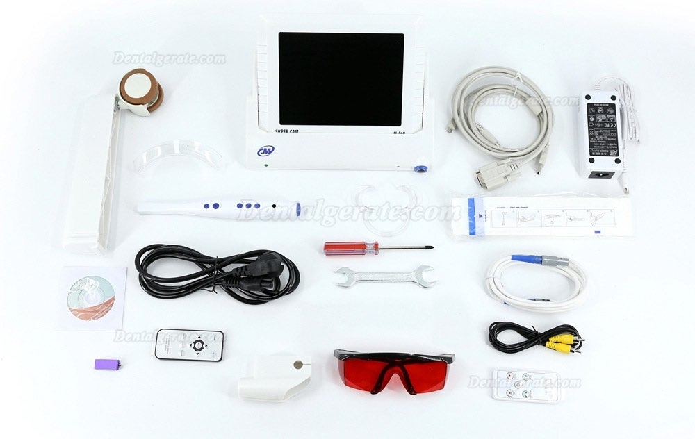 MLG&reg; M-86 8 Zoll LCD Monitor Bleachinger-Zahn+intraorale Kamera Trolley-Typen mit SD-Karte